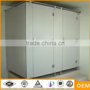 Toilet Partition Panel High Quality HPL Wood Laminate Wall Panels thumbnail-2