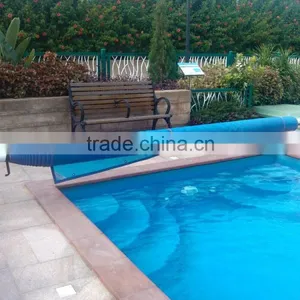 Top Quality Thermal Bubble Swimming Pool Cover With Pool Cover Reel thumbnail-2