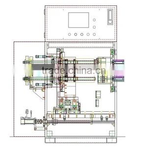 Auto Double Shaft Paper Tape Roll Cutting Machine thumbnail-6