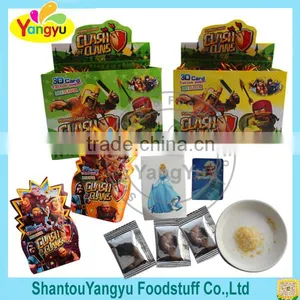 China Factory Supplier Packed in Bags With Funny Tattoo and Flashcard Popping Candy thumbnail-1