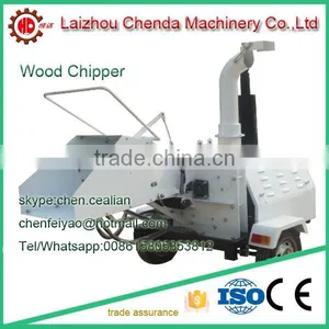 18HP-40HP Hydraulic Diesel 10-30cm Diameter Wood Chipper thumbnail-3