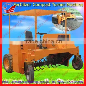 2016 China Newest Amisy Self-propelled Compost Turner Machine for Fermenting Urban Solid Waste 0086-13733199089 thumbnail-1