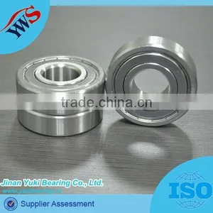 Stainless Steel & Carbon Steel Deep Groove Ball Bearing SS6200 SS6201 SS6202 thumbnail-1