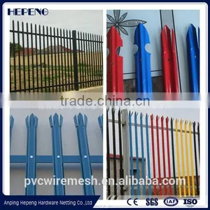 China Top Supplier Low Carbon Steel Wire Palisade Fence thumbnail-2