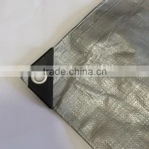 Waterproof Plastic pe Protection Tarp Sun Screen Shade Tarps thumbnail-1