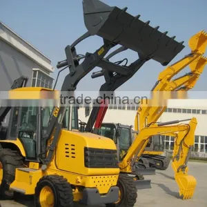 XT870H Mini Wheel Loader With Backhoe Attachment for Sale, Small Backhoe Loader for Sale thumbnail-5