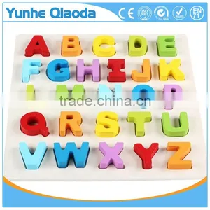 Hot Sales Kids Learnign Toy Wooden Alphabet and Digital Puzzle for Preschool thumbnail-1