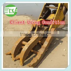 Rotating Grapple Hydraulic TImber Crane Grab thumbnail-4
