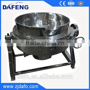 Stainless Steel Steam Jacketed Kettle/tilting Jacketed Kettle thumbnail-2