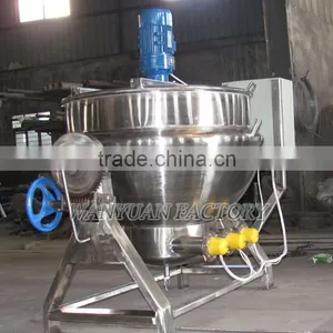 Tilting Jacketed Kettle 200L Electric Heating Kettle thumbnail-1