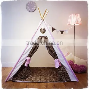 Promotional Customized Kids Teepee Tipi Play Indian Tent Wigwam Wholesale thumbnail-2