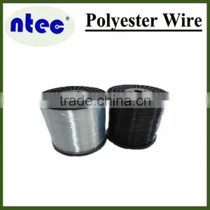 2.0-4.0mm Black and White Planting Polyester Wire , High Strength Greenhouse Wire thumbnail-1