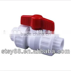 Good Price Plastic Pipe Valve, PPR Plastic Double Union Ball Valve for Water Pipe thumbnail-1