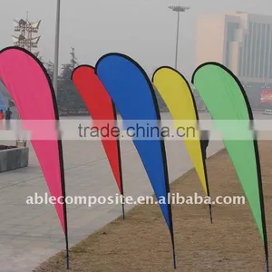 Teardrop Banner and Telescopic Pole thumbnail-1