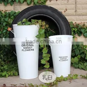 Guangxi Display Flower Bucket Home & Garden Metal Hanging Vases thumbnail-3