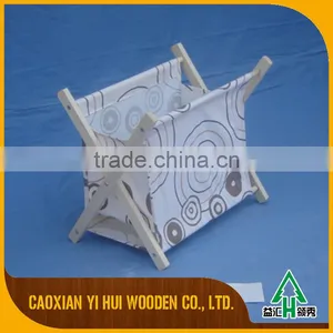 Wooden Magazine Table Magazine Rack For Home thumbnail-1