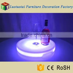 Wholesale LED Multicolour Bar Decorative Wine Bottle Racks, Plastic Wine Bottle Holder, Light up Wine Bottle Tray thumbnail-2