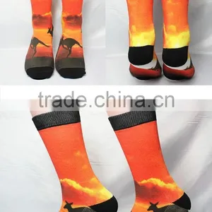 Dye Sublimated Socks/heat Transfer Sublimation Socks thumbnail-1