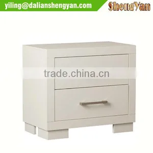 Oak Wood Nightstands With Drawers for Bedroom thumbnail-3
