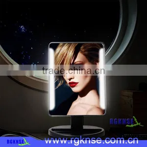 2017 Fashion Led Mirror Table Led Make up Mirror With Touch Control Switch thumbnail-2