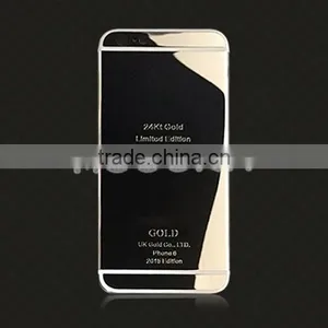 Good Quality Mirror Finish Plated Gold Housing,24K Gold Plated Housing, Gold Plated Back Housing for Iphone6 thumbnail-6