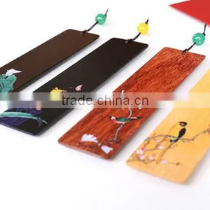 Natural Wooden Bookmark, Custom Handmade Wood Crafts Gift thumbnail-4
