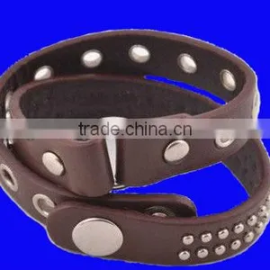 2013 Promotional Leather Bracelets thumbnail-1