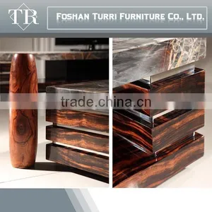 Modern Nature Marble Living Room Coffee Table Center Table thumbnail-6