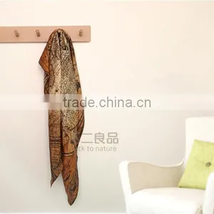 Eco-friendly Customized Solid Wooden Fancy Clothes Hanger thumbnail-1