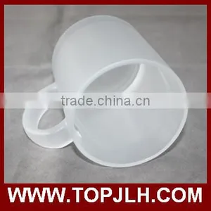 High Quality Custom Logo Printed Glass Beer Mug for Sublimation thumbnail-5