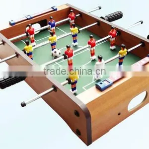 Wooden Classic Mini Table Top Foosball (Soccer) Game Set thumbnail-1