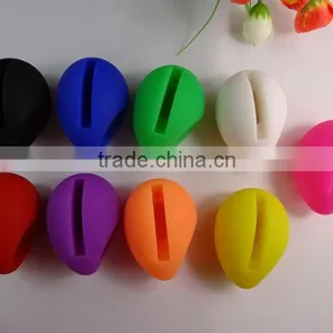 2016 Best Christmas Gift Cheap Mini Speaker Egg Shaped Silicone Speaker for IPhone 5/5S thumbnail-5