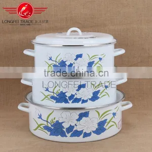 2016 Hot Selling no Stick Enamelware Cookware Sets Wholesale thumbnail-1