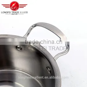Manufacturay Wholesale Best Quality Pcs Colorful no Stick Stainless Steel Cookware Set/cook Pot thumbnail-6