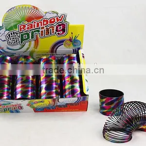 Popular Plastic Colorful Magic Rainbow Spring /hot Sale Promotional Gift Magic Rainbow Circle thumbnail-1