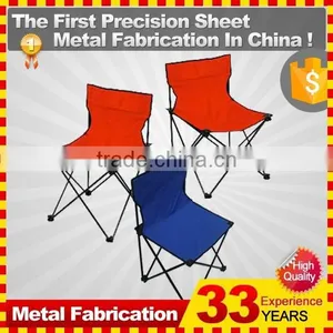 Camping Equipment Blue Red and Green Fold-up Camping Chair thumbnail-1