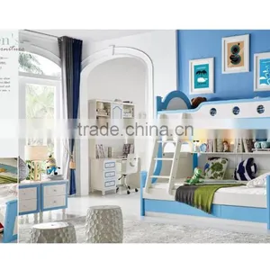 MJ666A# Kids Furniture Modern Wood Children Bedroom Set thumbnail-6