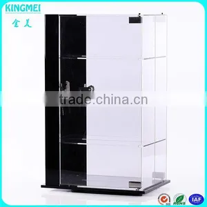 6 Tiers Acrylic Display Case, 24 Slot Clear Car Model Display Holder, Wall Mounted Lucite Display Box thumbnail-2