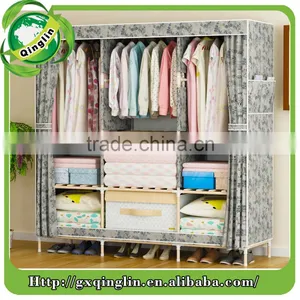 Chest of Drawers Make by Wooden and Oxford Fabric thumbnail-4