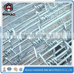 High Quality Galvanized Twist Barbed Wire thumbnail-1