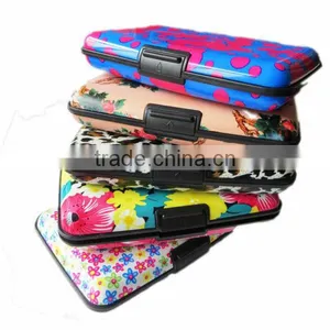 Pattern Design Aluminium Credit Card Holder Aluminum Wallet thumbnail-2