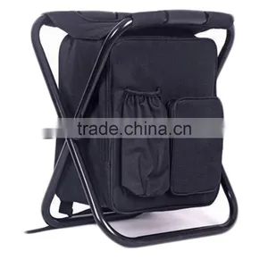 3 in 1 Backpack Cooler Chair - Travel Backpack - Soft Sided Cooler- Outdoor Hiking, Events, Beach, Fishing, Camping thumbnail-1