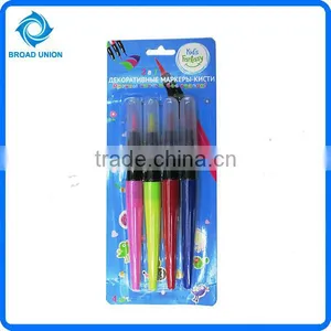Multi Colored Highlighter Pen Brush Highlighter Pen thumbnail-1