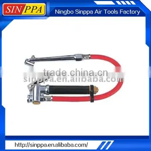 Dual Chuck Tire Inflator With Gauge---STG-02. thumbnail-1