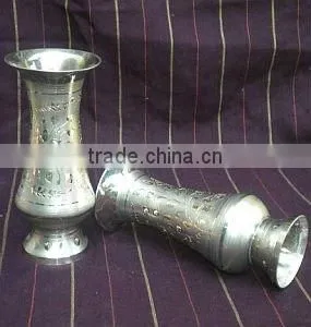 Metallic Flower Vase thumbnail-1