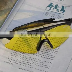 NV100 Shooting Glasses With Black Open Frame thumbnail-1