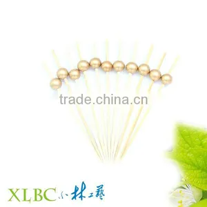 Bamboo Picks With Slivery Ball thumbnail-1