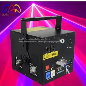 Single Green Outside Laser Light Effects Working Animation TV Station Performance thumbnail-1