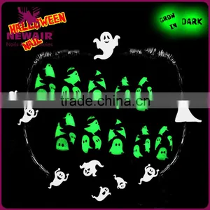 2017 New Fashion Dark Holloween Fake Nails thumbnail-4