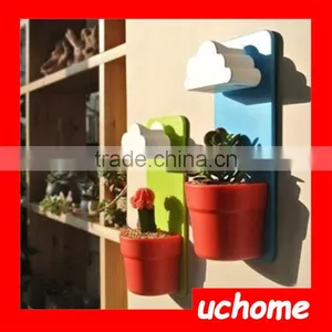 UCHOME New Style Creative Blue Rain Clouds Pots Rainy Pot Wall Decorative Indoor Plants thumbnail-2